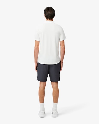 Pantal&oacute;n corto de tenis de tafet&aacute;n de rombos ligero