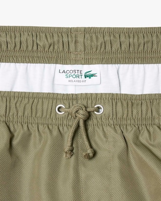 Pantalón corto de tenis de tafetán de rombos ligero