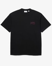 Camiseta de punto jersey de algod&oacute;n grueso con bordado