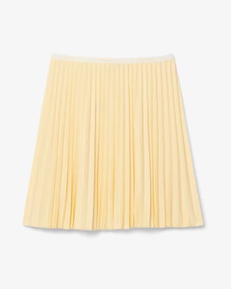 Falda corta plisada