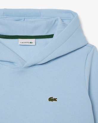 Sudadera con capucha de felpa y bolsillo tipo canguro