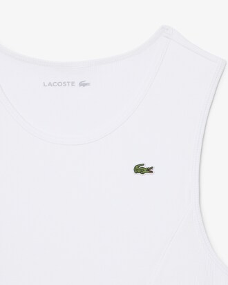 Bralette de algod&oacute;n de canal&eacute; el&aacute;stico