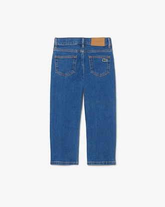 Pantal&oacute;n vaquero el&aacute;stico con cinco bolsillos