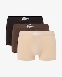 Pack de 3 calzoncillos tipo b&oacute;xer de punto jersey el&aacute;stico