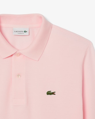 Polo de corte clásico de manga larga L.12.12