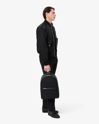 Mochila Chantaco de piel efecto piqué