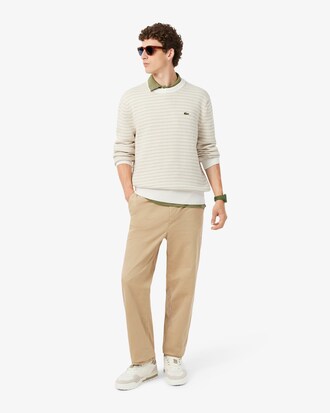 Jersey de punto jacquard de algod&oacute;n