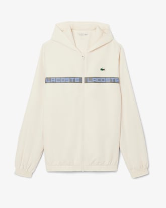 Ch&aacute;ndal de tenis con raya con logotipo