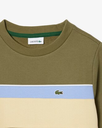 Sudadera de felpa con bloques de color