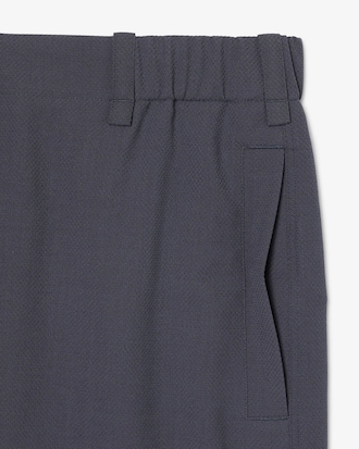 Pantal&oacute;n sastre de jacquard de corte recto Runway