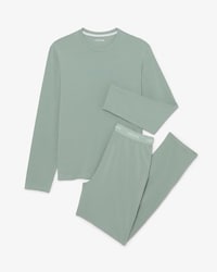 Pijama de algod&oacute;n estampado