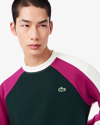 Sudadera deportiva con bloques de color