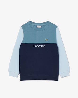 Sudadera de felpa con bloques de color