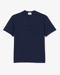 Camiseta de algod&oacute;n grueso marca en relieve