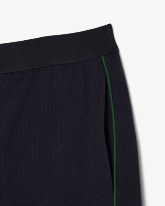 Pantalón corto loungewear de punto texturizado