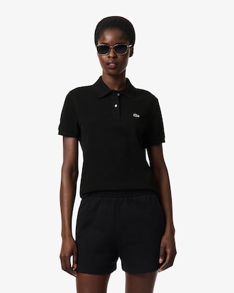 Polo de corte regular de petit piqu&eacute; suave