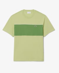 Camiseta de algod&oacute;n con bloques de color