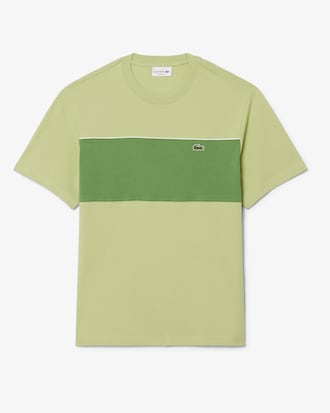 Camiseta de algod&oacute;n con bloques de color