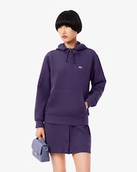 Sudadera con capucha de piqué