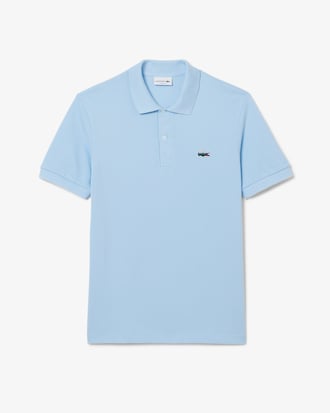 Polo de piqu&eacute; classic fit con cocodrilo con paisaje