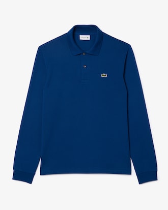 Polo de corte clásico de manga larga L.12.12