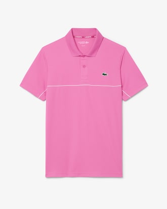 Polo deportivo con ribete en contraste Ultra-Dry