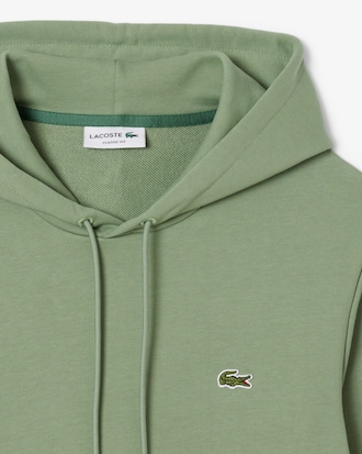 Sudadera con capucha de felpa de algodón