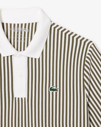 Polo de golf de rayas termorregulador