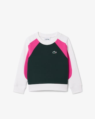 Sudadera deportiva de felpa estampada