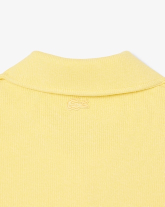 Sudadera tipo polo de canal&eacute; oversized