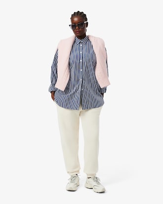 Camisa de popel&iacute;n de algod&oacute;n oversized