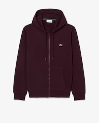 Sudadera de felpa con cremallera de corte cl&aacute;sico