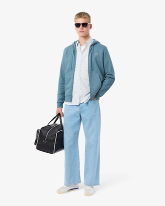 Sudadera con capucha y cremallera