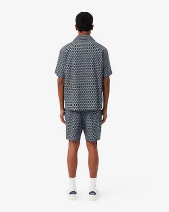 Pantal&oacute;n corto estampado de corte holgado