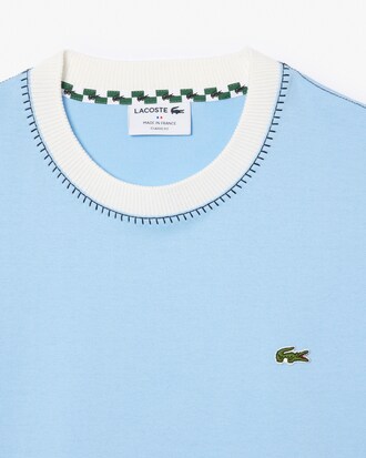 Camiseta de algodón grueso fabricada en Francia