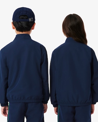 Chaqueta de chándal de tafetán hidrófugo