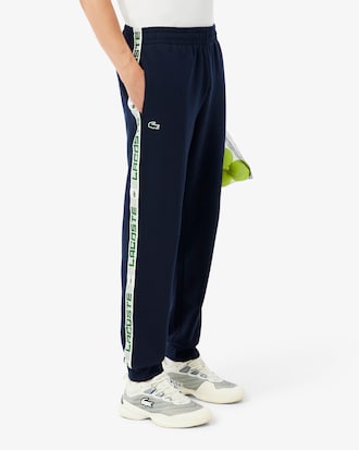 Pantalón de chándal de tenis con raya de logotipo