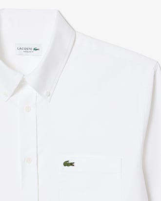 Camisa Oxford de corte regular Lacoste x Alpine