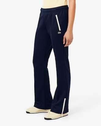 Pantalón de chándal plisado y acampanado