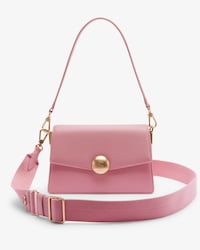 Bolso con solapa de piel Tennis Bliss