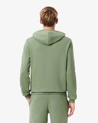 Sudadera con capucha de felpa de algodón