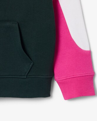 Sudadera deportiva de felpa estampada