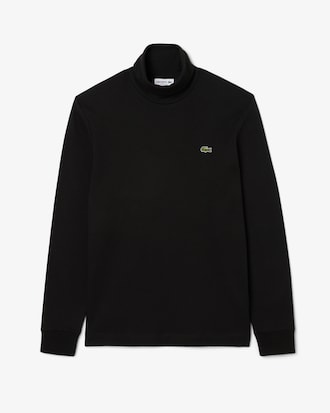 Camiseta de manga larga y cuello vuelto