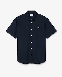 Camisa Oxford de manga corta de corte regular