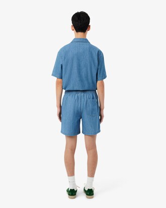 Pantal&oacute;n corto vaquero de corte holgado