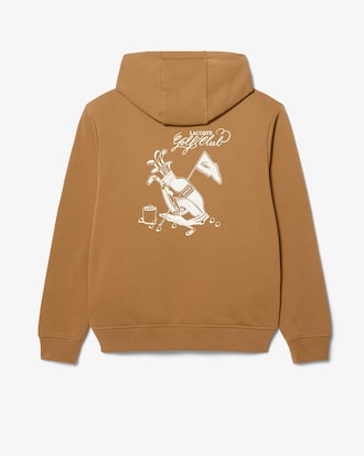 Sudadera con capucha de golf con gr&aacute;fico estampado