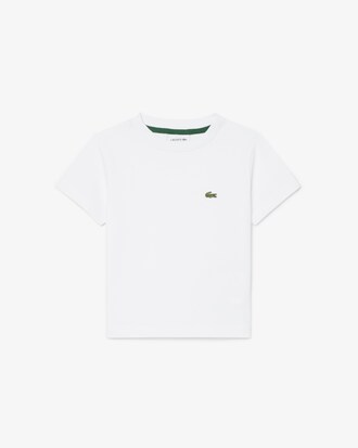 Camiseta de cuello redondo unisex de algod&oacute;n