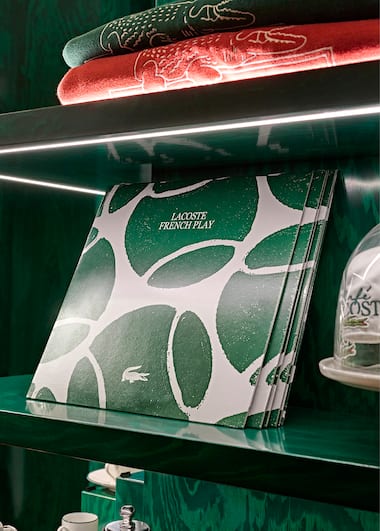 The Lacoste French Play vinyl