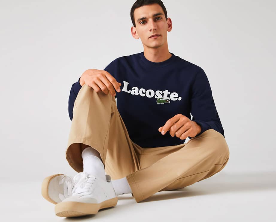 sweat shirt homme lacoste