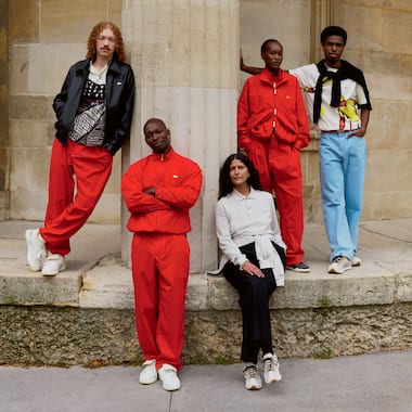 Collaboration Lacoste  x Maison Château Rouge